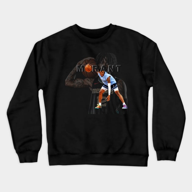 JA Morant Crewneck Sweatshirt by Keziabels